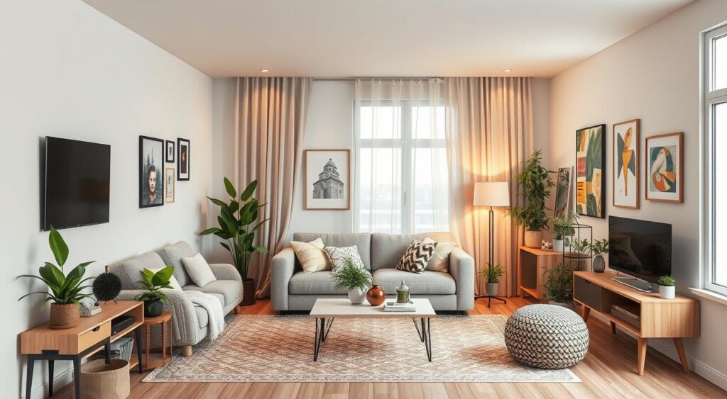 erros comuns ao decorar sala pequena de apartamento