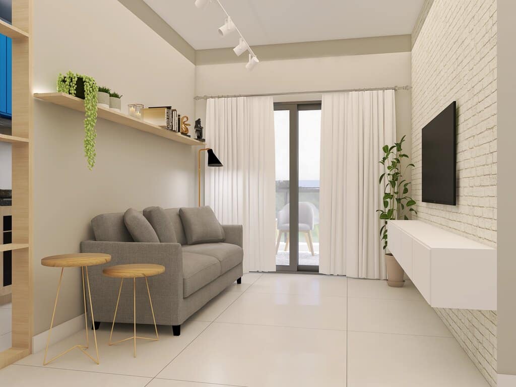 erros comuns ao decorar sala pequena de apartamento