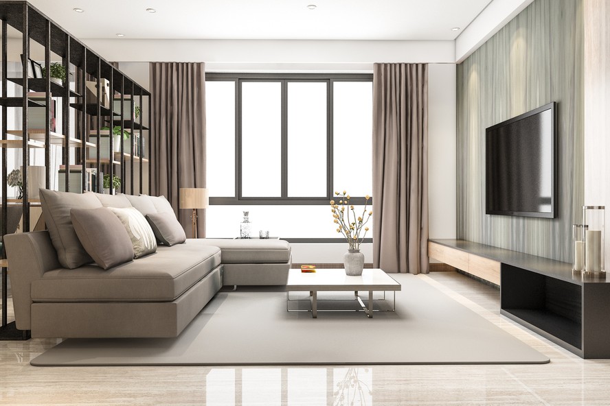 como decorar sala pequena estilo minimalista