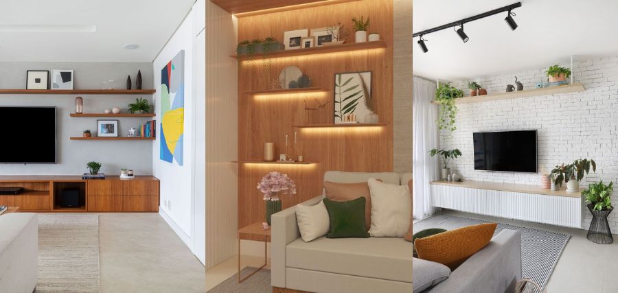 como decorar sala pequena moderna