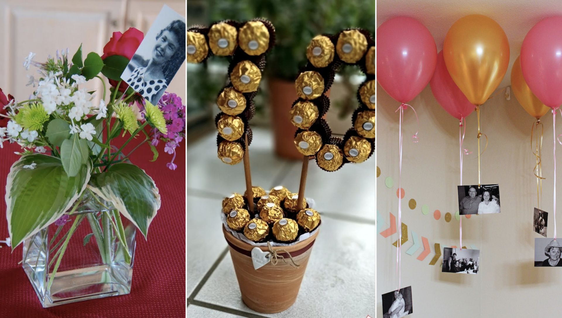 inspiração decoração simples 70 anos feminina