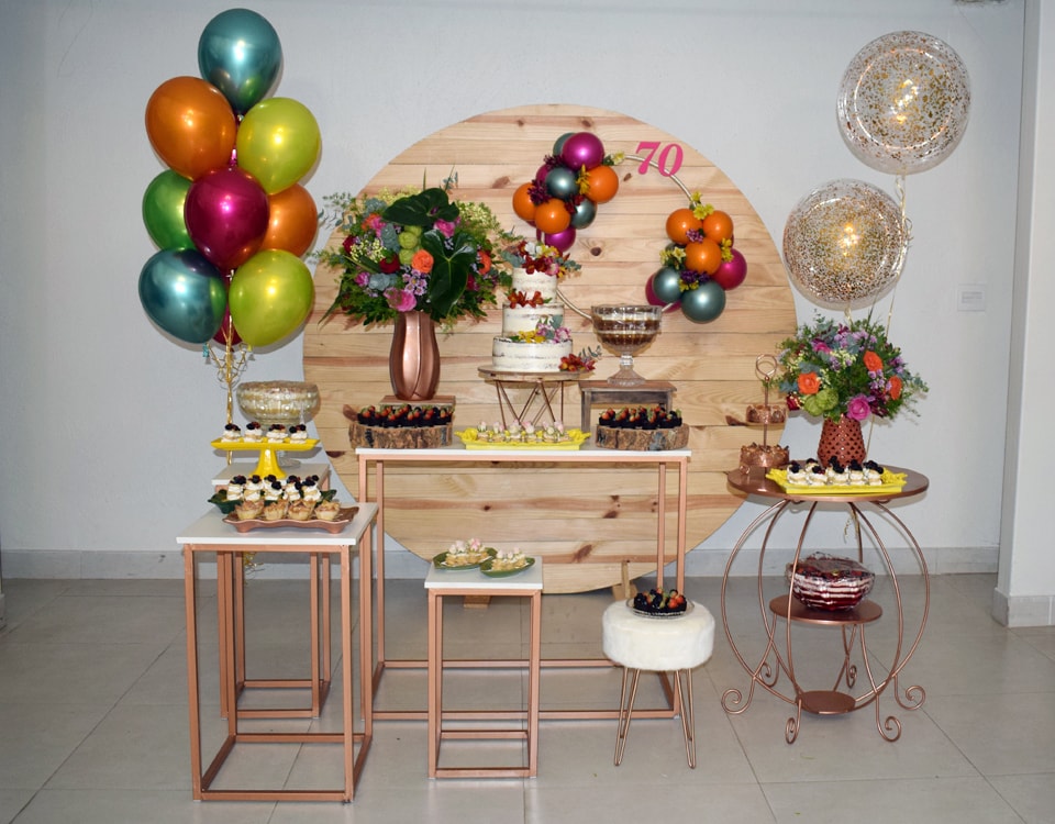 decoração simples aniversario 70 anos feminino