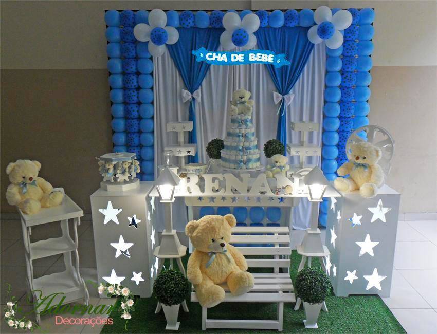 decoração chá de bebê menino marinheiro