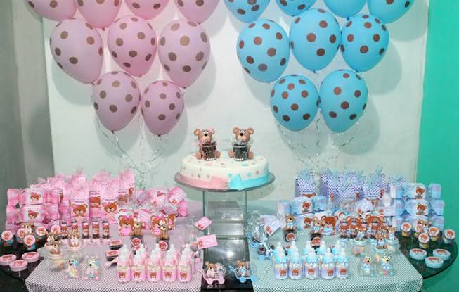 erros comuns na decoração de chá de revelação simples