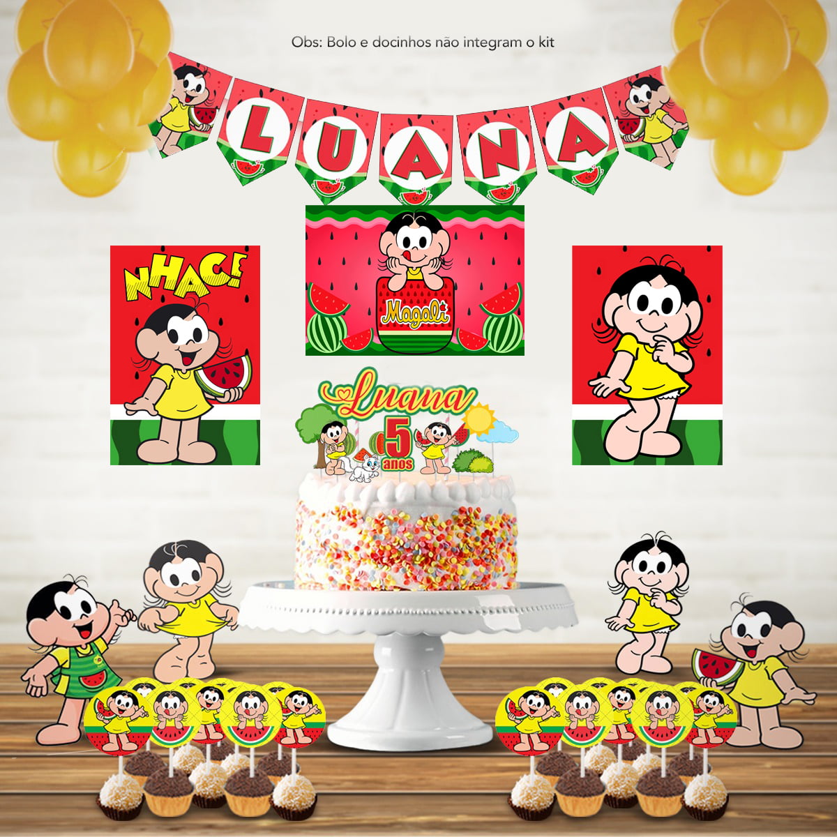 tema magali para festa infantil