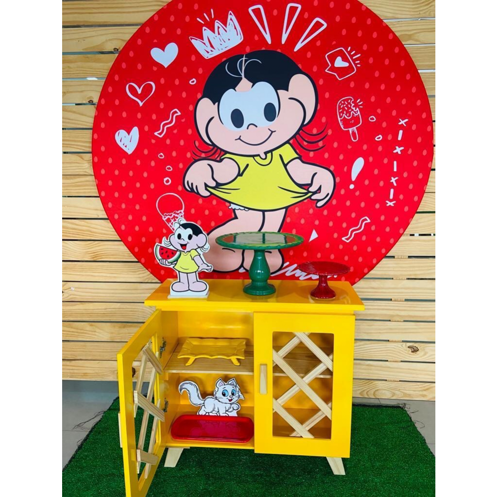 decoração de mesa da magali