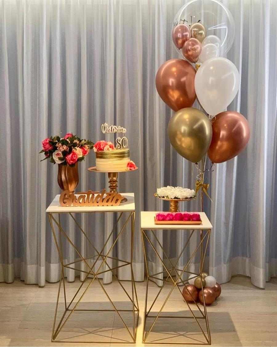 paleta de cores para decoração de aniversário simples