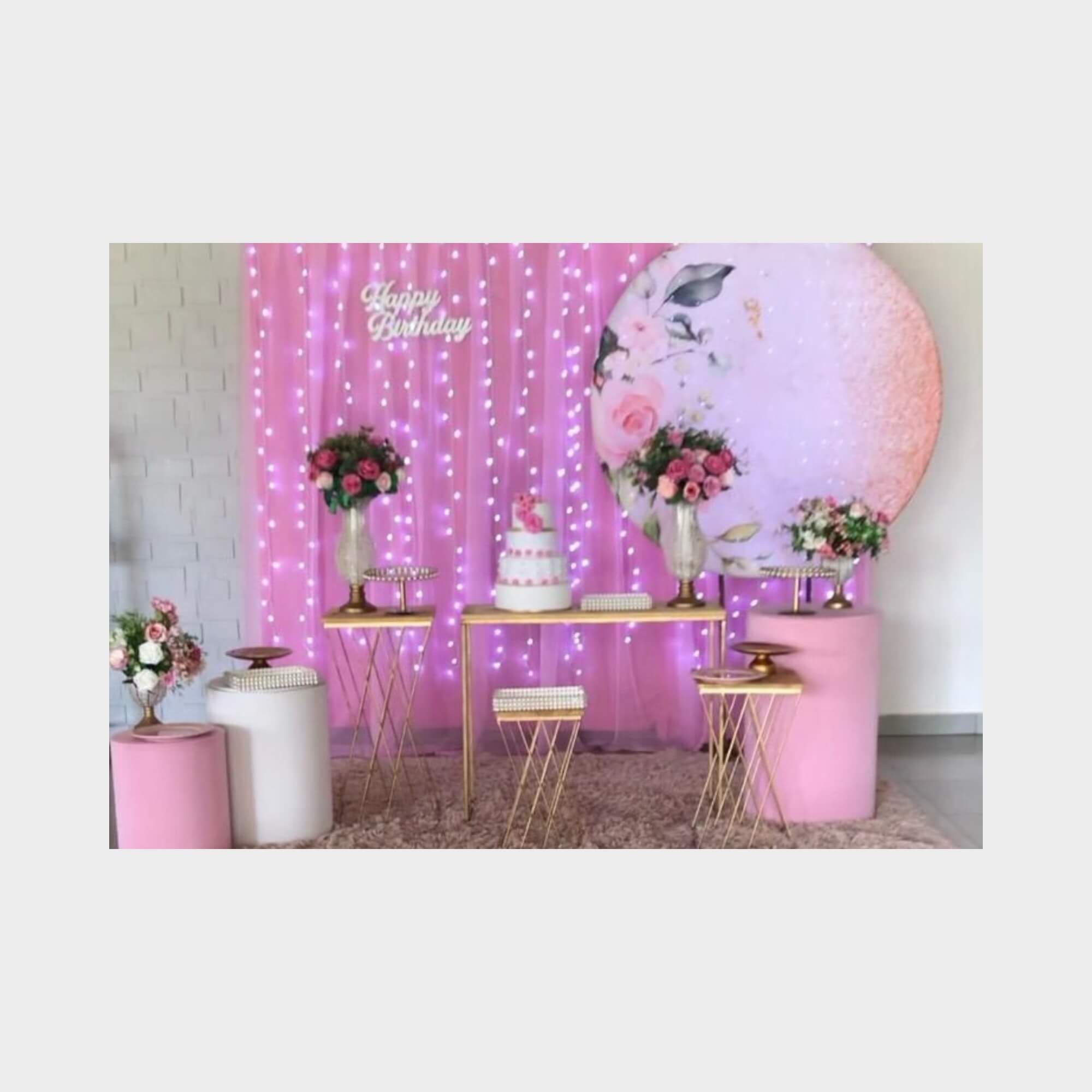 decoração de aniversário infantil simples