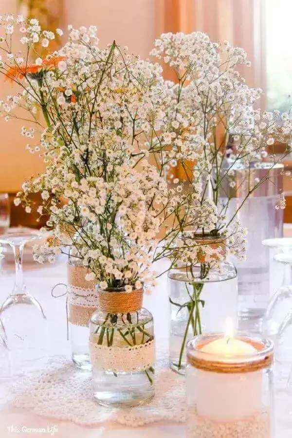 ideias de decoração simples para casamento ao ar livre