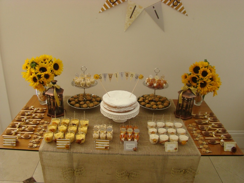 ideias de decoração simples e baratas para chá de panela