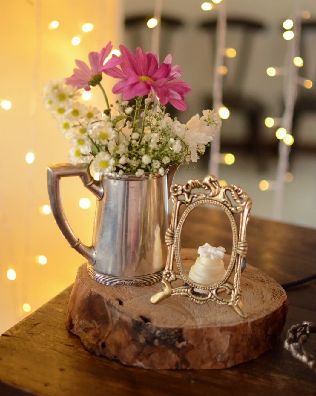 decoração simples de chá de panela