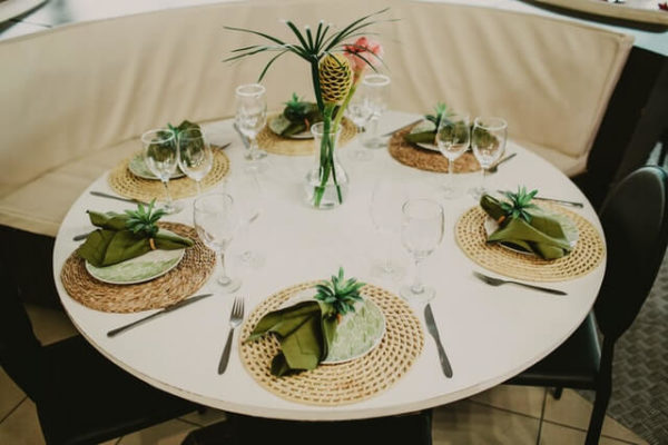 decoração confraternização simples e barata