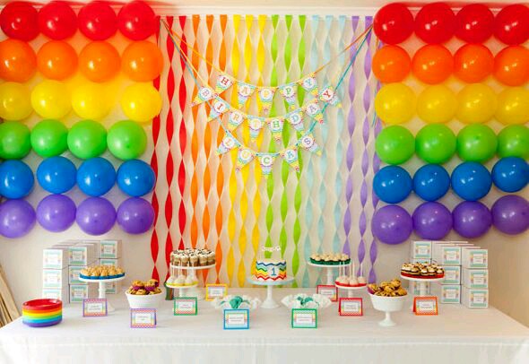 ideias de decoração simples para festa infantil com balões