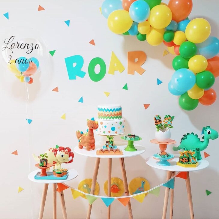 ideias de decoração simples para festa infantil com balões