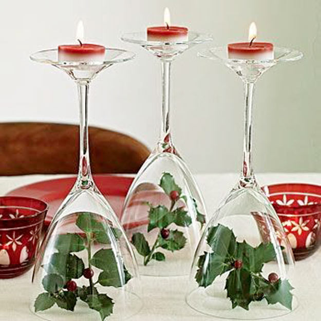 decoração de mesa natalina simples e barata