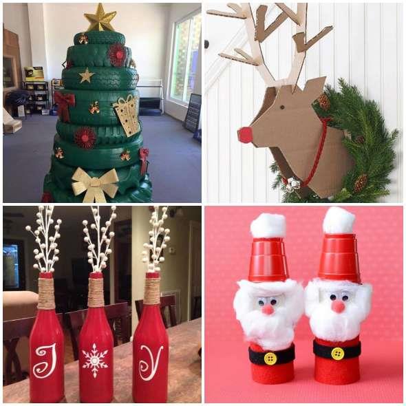 decoração simples de natal