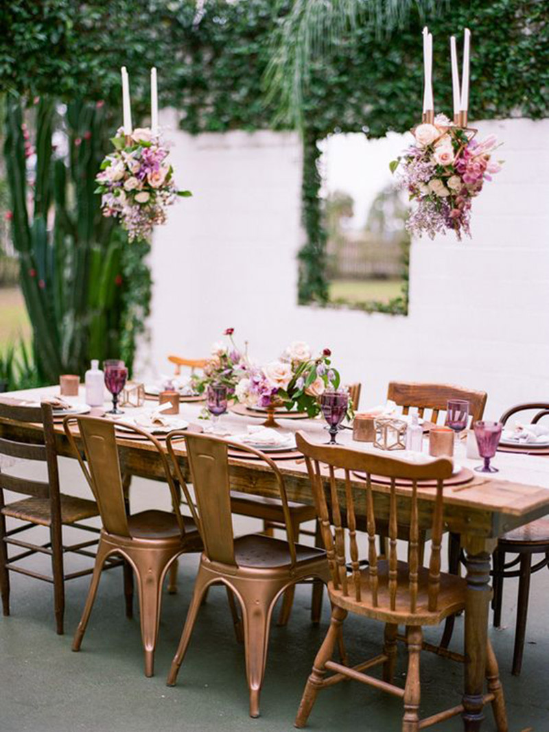 inspiração decoração noivado simples e barata