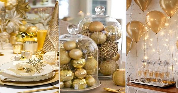 decoração simples de reveillon barata