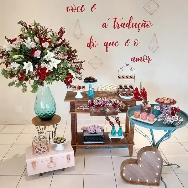 decoração simples dia das mães