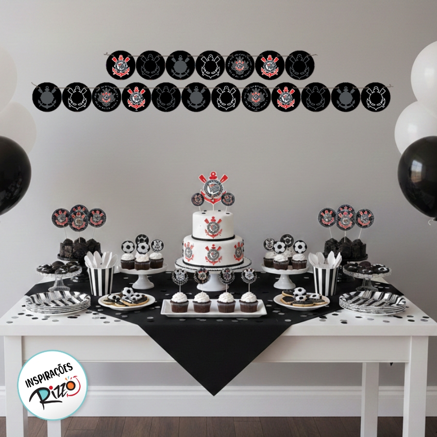 decoração Corinthians vs Palmeiras qual a melhor