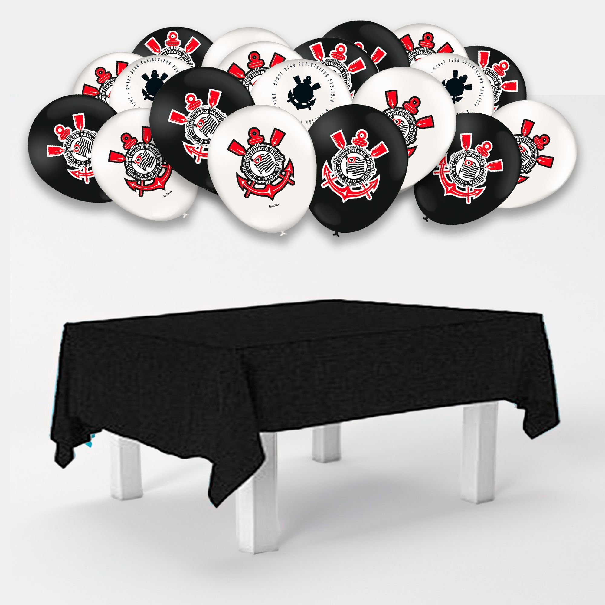 decoração simples do corinthians