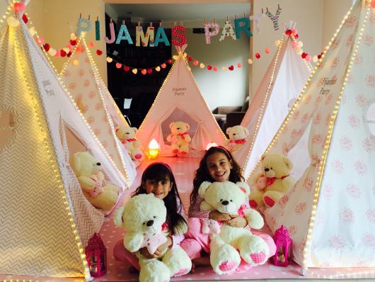 cabana improvisada festa pijama passo a passo