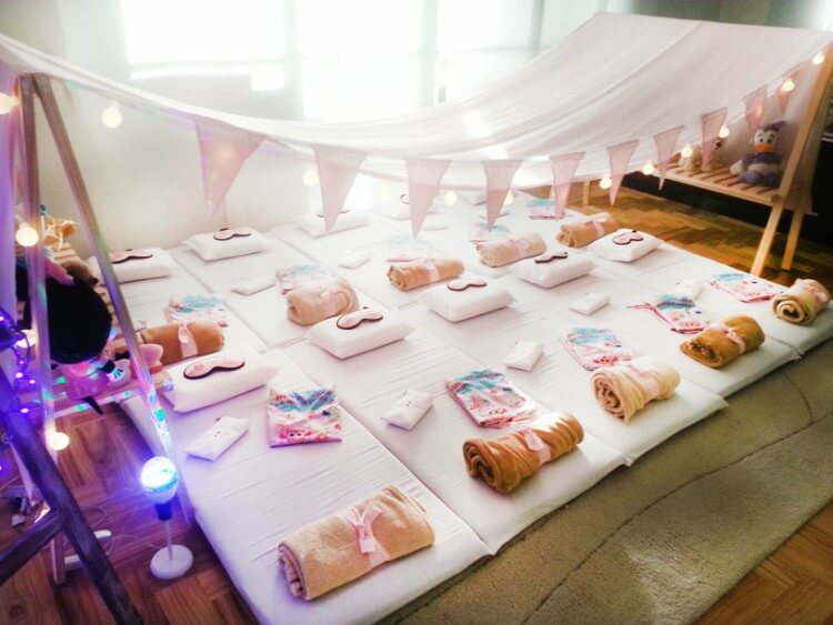 cabana improvisada festa pijama passo a passo