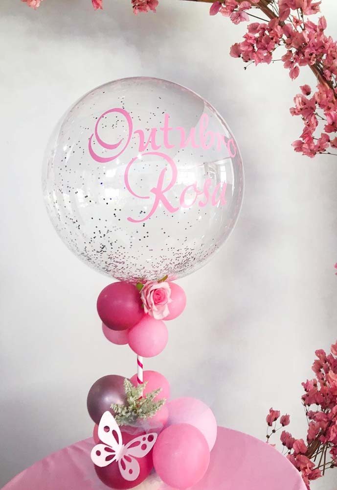 ideias de decoração simples outubro rosa para empresas