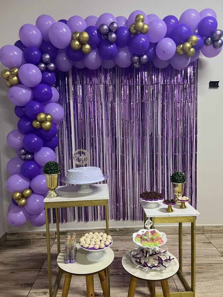 decoração simples para 15 anos