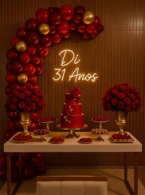 decoração simples para aniversário