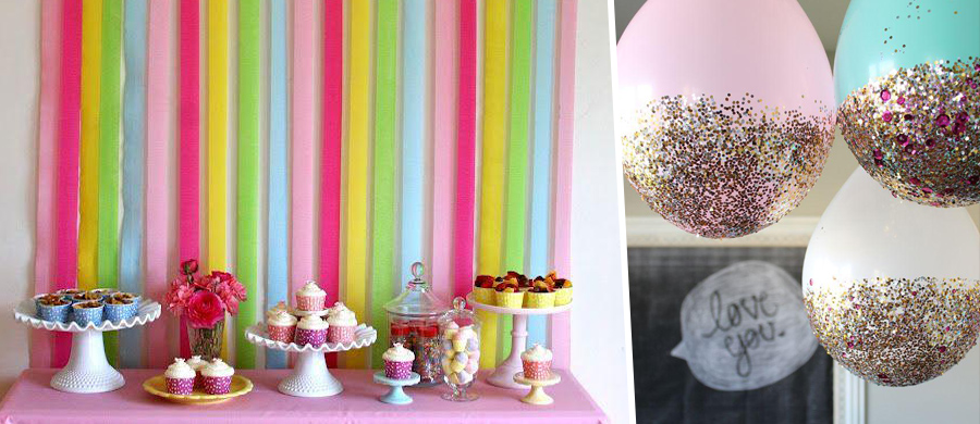 ideias de decoração simples para festa de aniversário