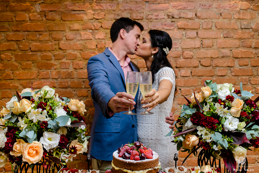 ideias casamento civil simples e elegante