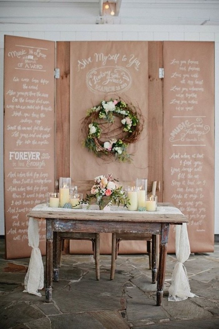 mini wedding civil decoração