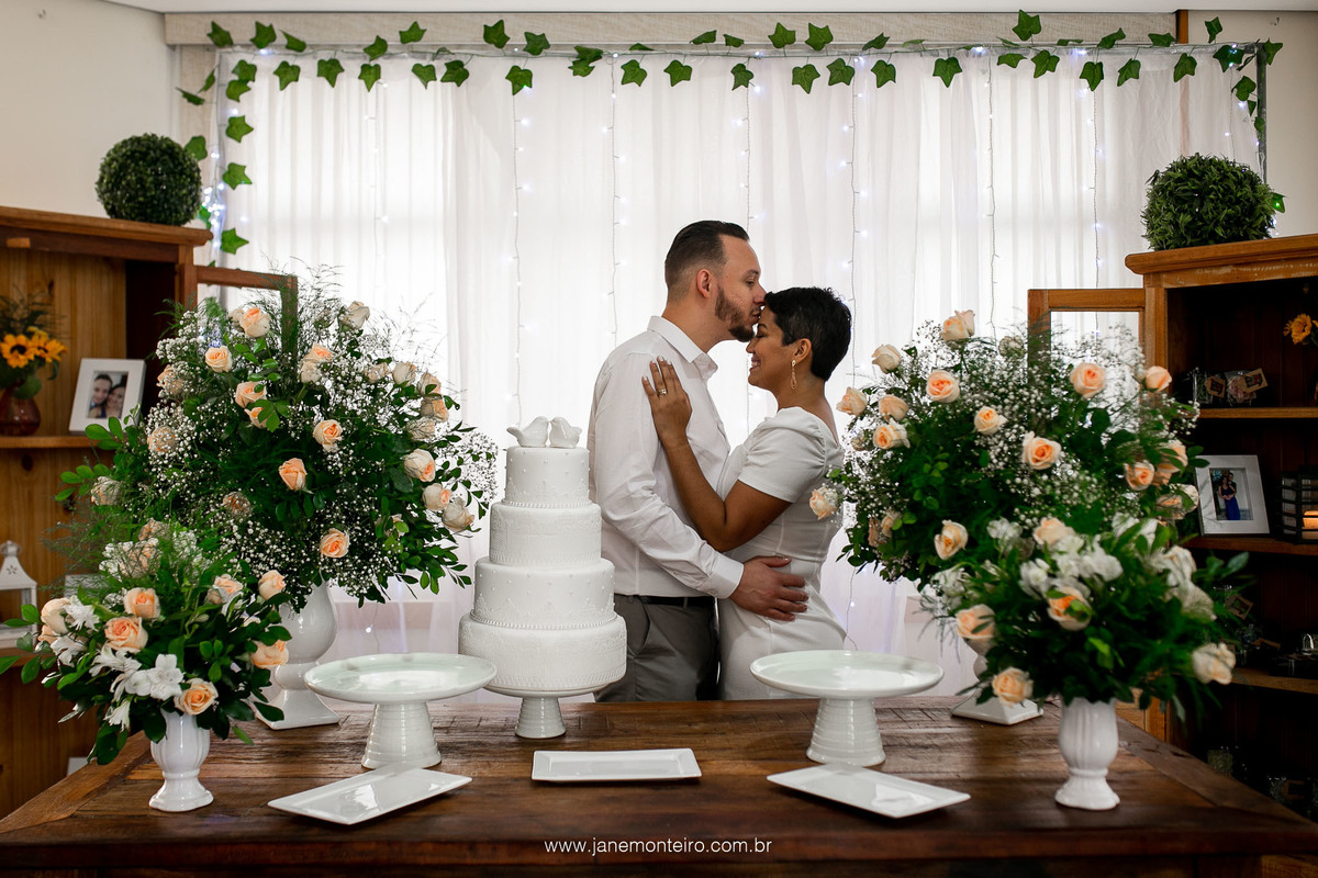 decoração cartório casamento