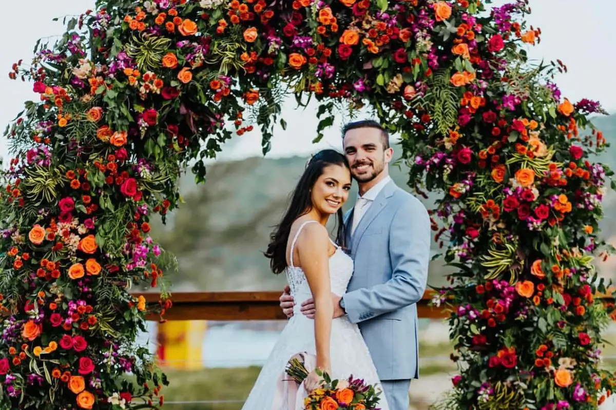 flores para casamento civil simples