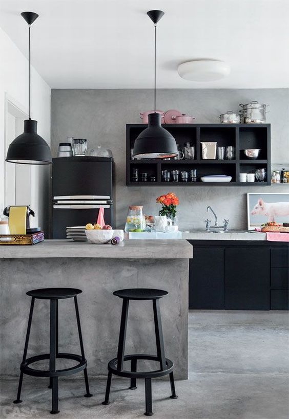 como usar prateleiras abertas na decoração da cozinha