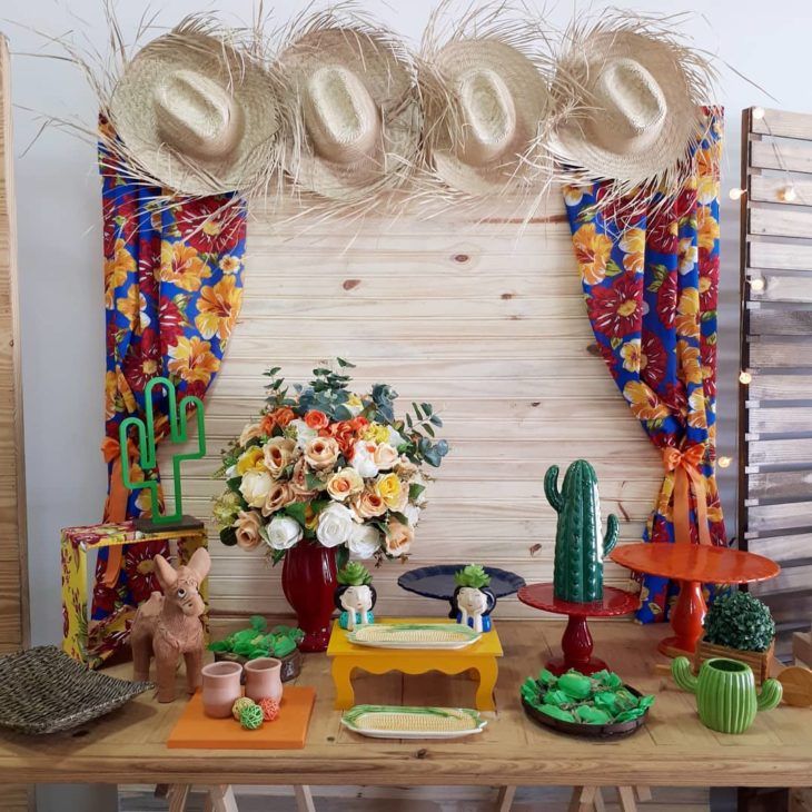 decoração de arraiá