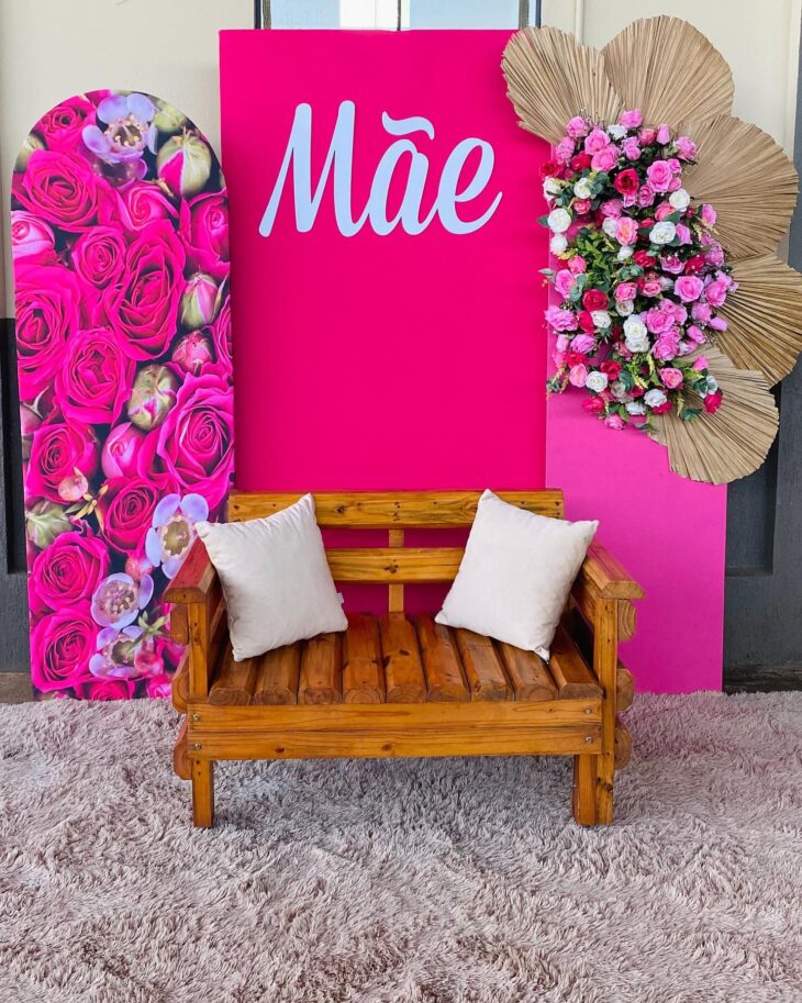 decoração dia das mães igreja barata