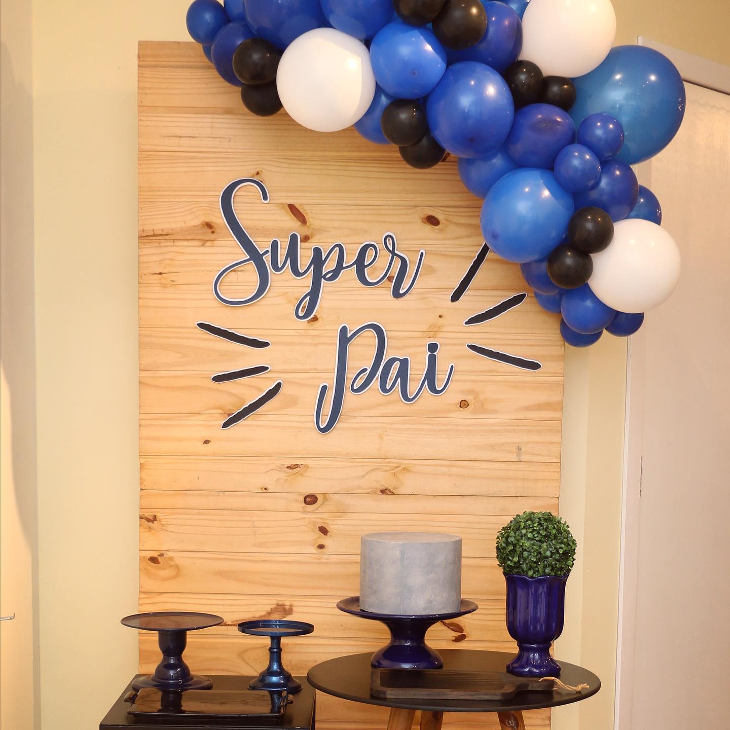 decoração simples para o dia dos pais