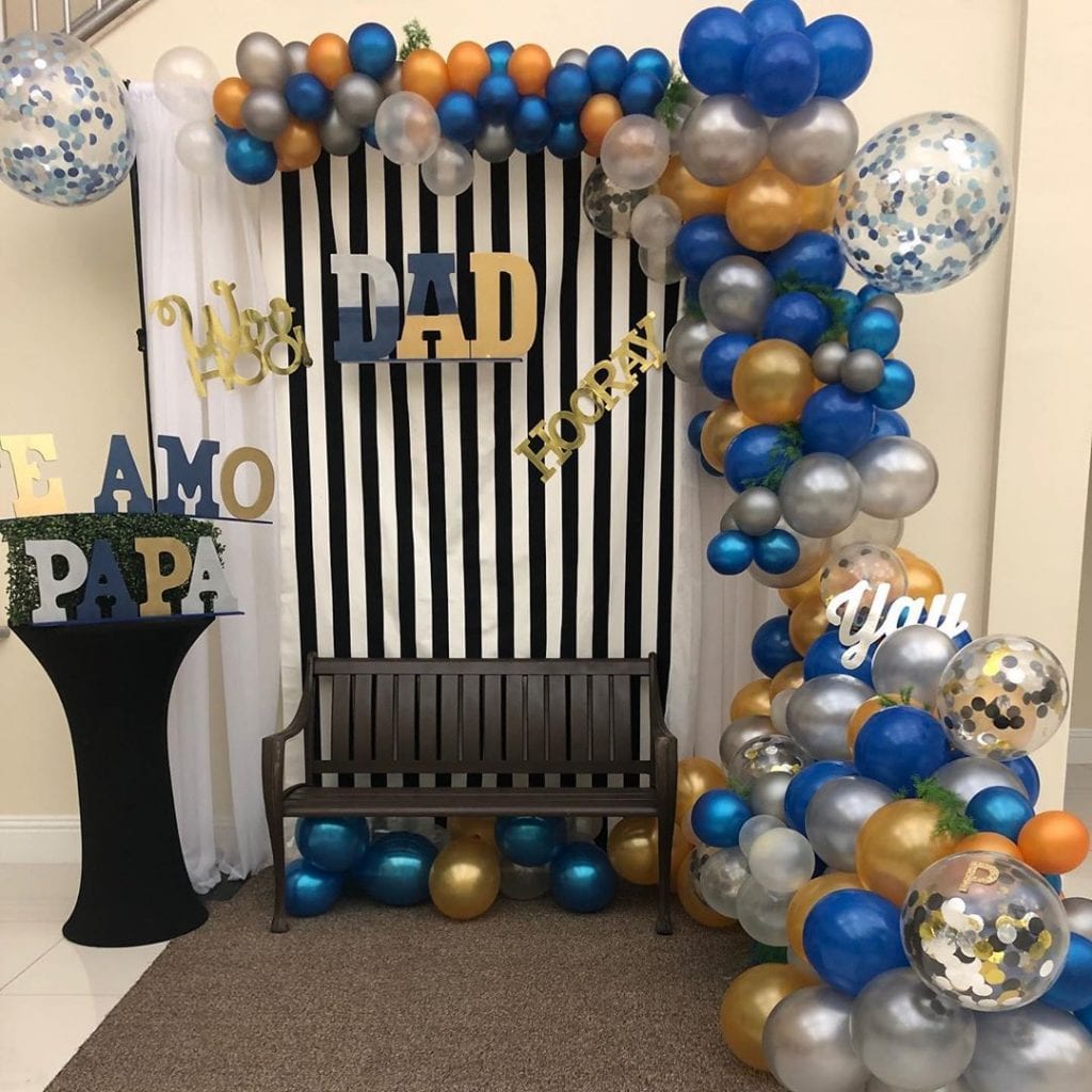 quanto custa decoração simples dia dos pais