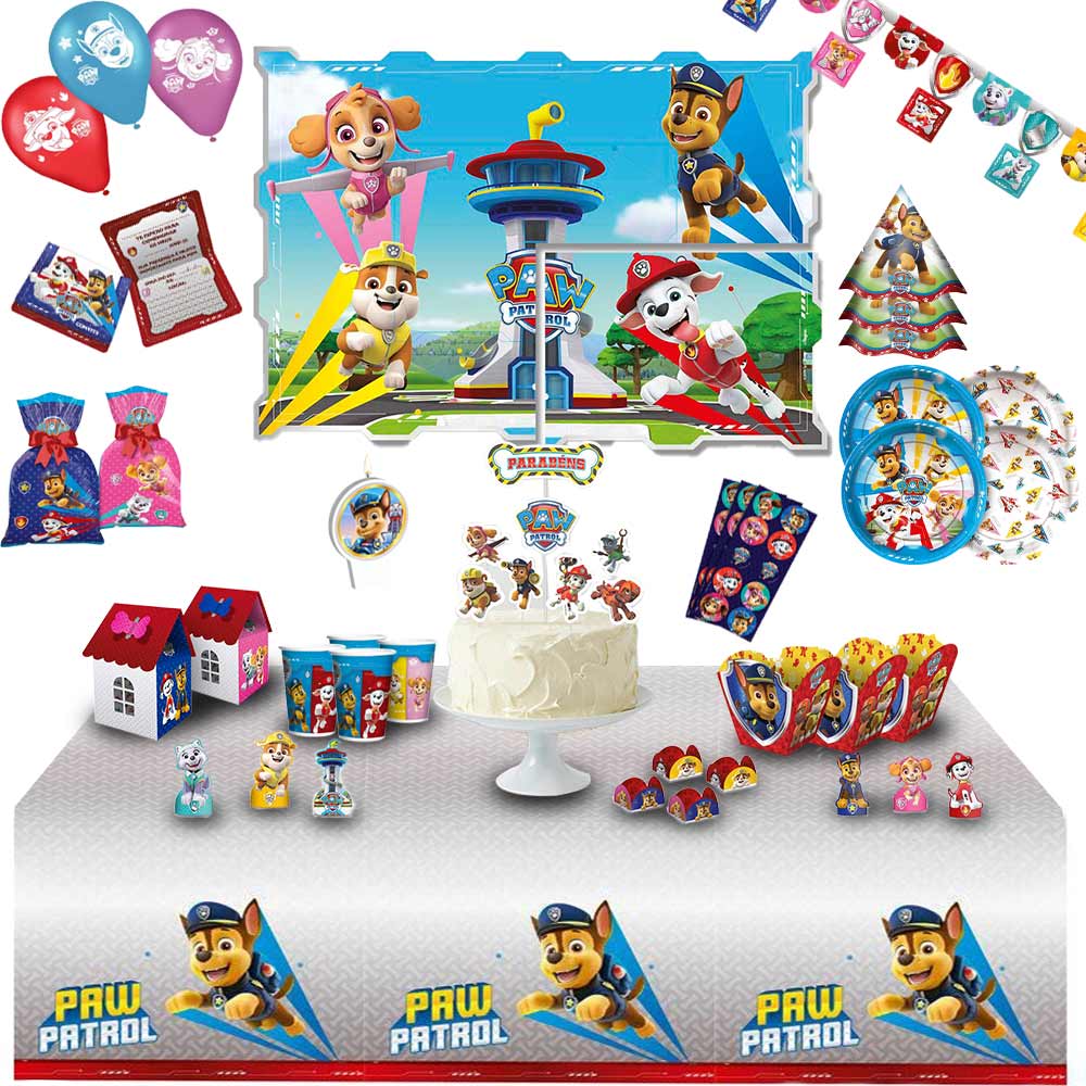 decoração patrulha canina com EVA