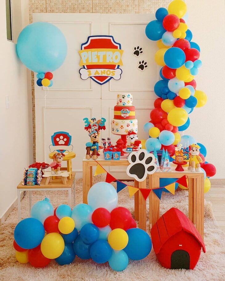 personagens patrulha canina decoração