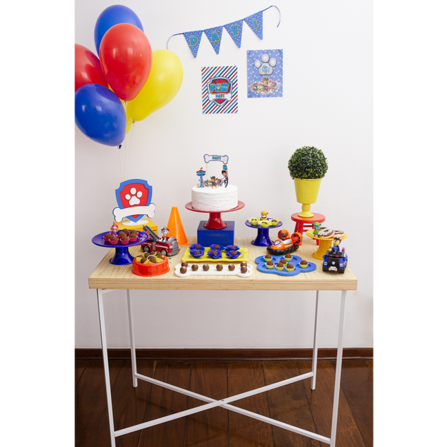 decoração patrulha canina para meninos