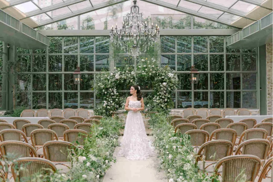 decoração simples verde