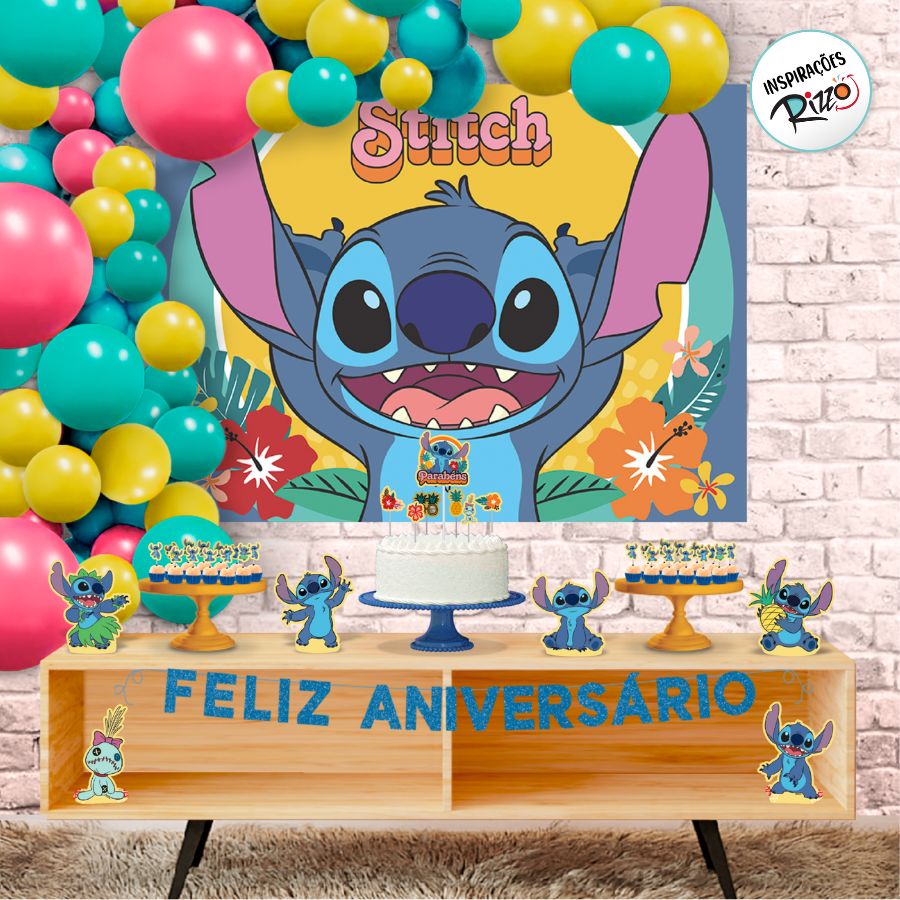 decoração stitch econômica
