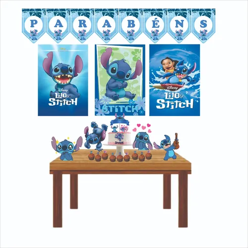 decoração stitch fácil de fazer
