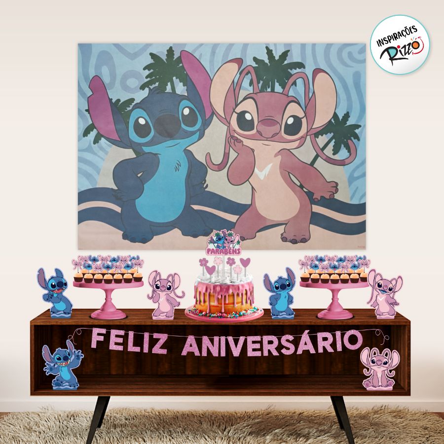 decoração stitch fácil de fazer