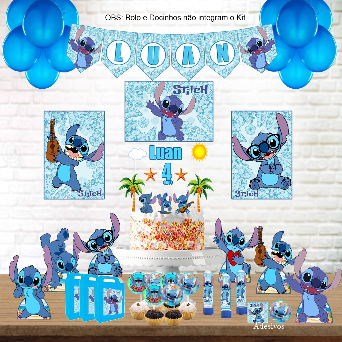 decoração stitch para quarto infantil