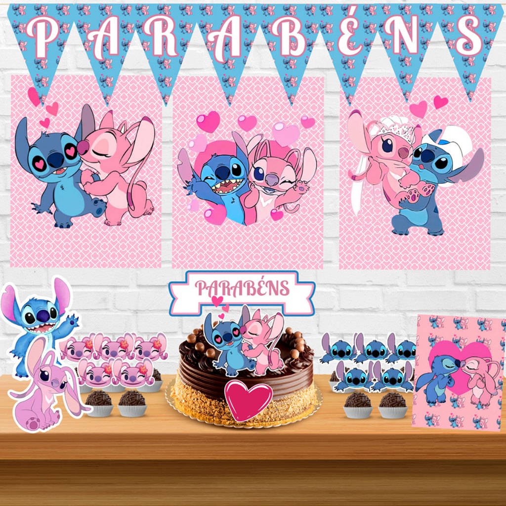 decoração stitch DIY