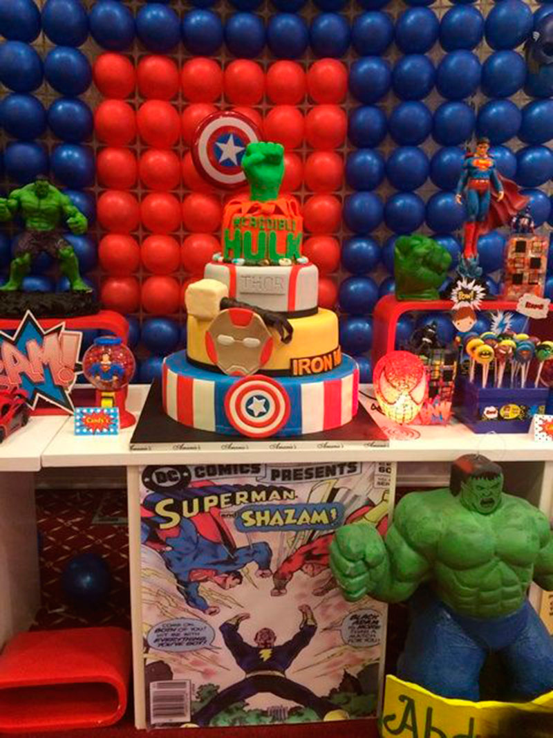 decoracao superman barata como fazer
